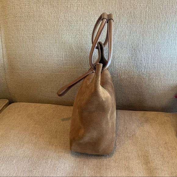 Authentic Gucci Brown Suede Hobo Handbag🤎 - Picture 4 of 16
